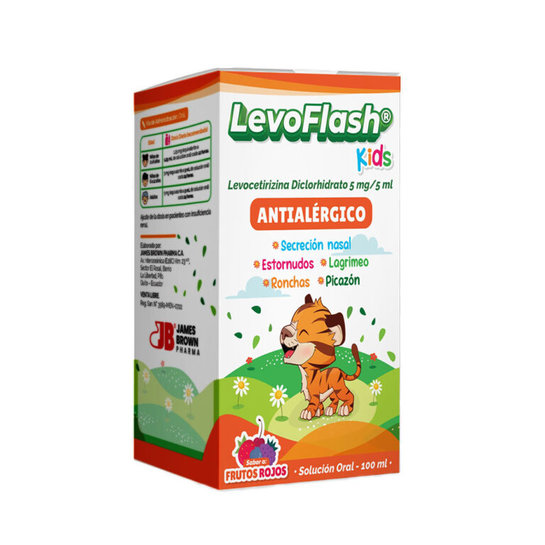 LevoFlash S O James Brown Pharma cannon