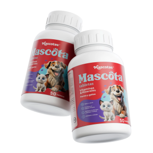 Mascota Tabletas suplemento de vitaminas y minerales para perros y gatos